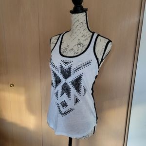 NWT Express Tank Top with Lace Racerback - XS